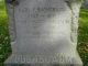 Grab Carl Friedrich und Margaretha Buchsbaum