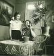 Sigrid mit ihrer Mutter 1954